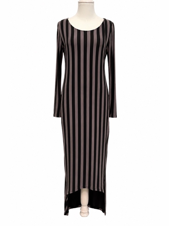 Matti Mamane Dresses & Skirts - NWT Matti Mamane Avant Garde Striped High Low Maxi Dress. Medium